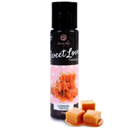 secretplay - gel sweet love caramelo 60 ml