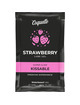 coquette cosmetics - strawberry water based kissable lubricant pocket 10 ml