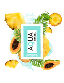 Lubrificante Água AQUA Frutas Tropicais 6 ml