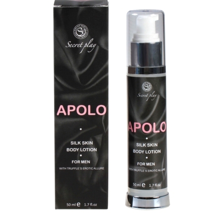 secretplay - apolo locion piel de seda para hombres 50 ml