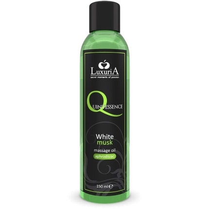 intimateline luxuria - quintessence massage oil white musk 150 ml