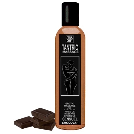 eros-art - natural tantric massage oil and chocolate aphrodisiac 200 ml