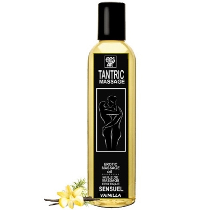 Eros-art - natural tantric massage oil and aphrodisiac vanilla 200 ml