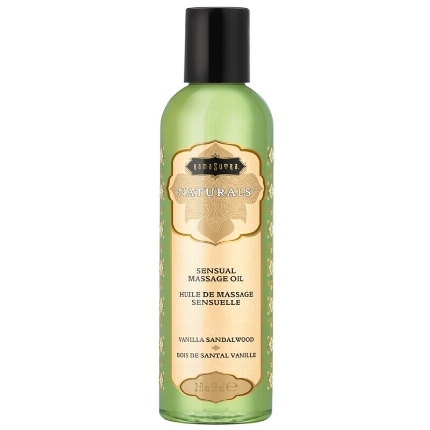 kamasutra - natural massage oil vanilla sandalwood 59 ml