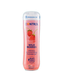 control - gel de masaje 3 en 1 wild berries 200 ml