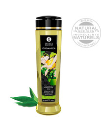 shunga - aceite de masaje organico te verde 240 ml