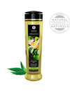 shunga - aceite de masaje organico te verde 240 ml