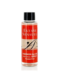 extase sensual - heat effect massage oil with passion fruit pheromones 100 ml