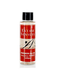 extase sensual - aceite masaje efecto calor con feromonas pirulet 100 ml