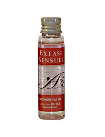 extase sensual - aceite masaje efecto calor con feromonas fruta de la pasion viaje 35 ml