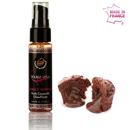 Óleo de massagem Voulez-Vous Efeito Quente Fondant de Chocolate 35 ml