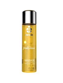 swede - fruity love aceite efecto calor frutas tropicales y miel 60 ml