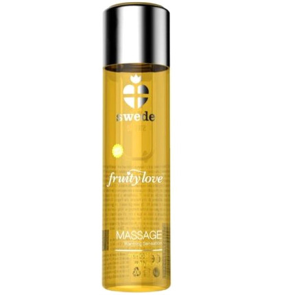 swede - fruity love aceite efecto calor frutas tropicales y miel 60 ml