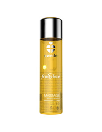 swede - fruity love aceite efecto calor frutas tropicales y miel 120 ml