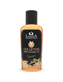 intimateline luxuria - voluptas gel masaje comestible efecto calor - choconut 100 ml
