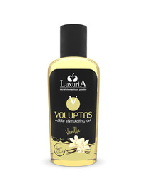 intimateline luxuria - voluptas edible massage gel warming effect - vanilla 100 ml