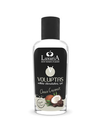 Óleo de Massagem Intimateline Voluptas ComestÍvel Efeito Quente Coco & Creme 100 ml