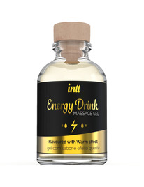 intt massage oral sex - massage gel with flavored energy ca drink and heating effect