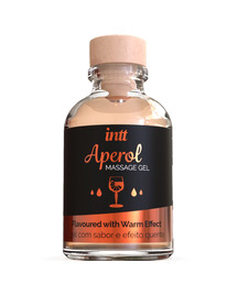 Gel de Massagem Intt Efeito Quente Aperol 30 ml
