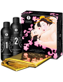 Kit de Massagem Shunga Morangos & Espumante