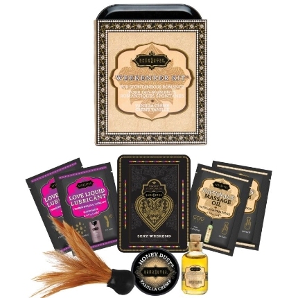 Kit Erótico Kamasutra Weekender Vanilla Cream