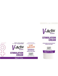 hot - v-activ stimulation cream woman 50ml