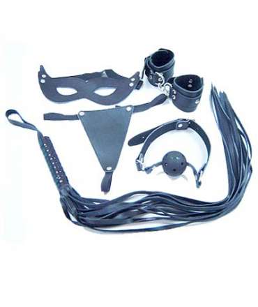 Bondage Kit 5 Piezas Negro,341008