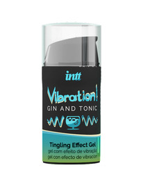 intt - potente estimulante Íntimo gel vibrador liquido gin tonic 15ml