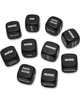 Diablo picante - dado negro sado 3 x 3 mm