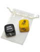 diablo picante - game bag with sado dice 3 mm x 3 mm + item dice
