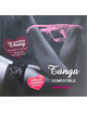 Tanga Comestível Hotflowers Morango para Ela