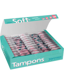 50x Tampão Soft Tampons Mini