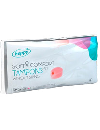 4x Tampão Soft Tampons Beppy Soft Comfort