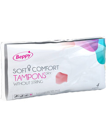 beppy - soft-comfort tampons dry 4 units