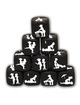 diablo picante - dice game of posture black