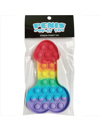kheper games - juguete antiestres penis pop-it multicolor