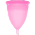 stercup - copa menstrual fda silicona talla l rosa