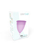 stercup - copa menstrual fda silicona talla l lila