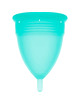 stercup - copa menstrual fda silicona talla s aquamarina