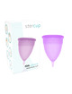 stercup - copa menstrual fda silicona talla s lila