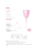 femintimate - eve silicone menstrual cup size s
