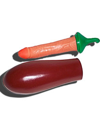 Dildo Diablo Pénis na Beringela