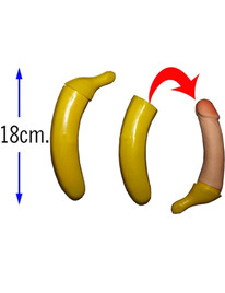 Dildo Diablo Pénis na Banana