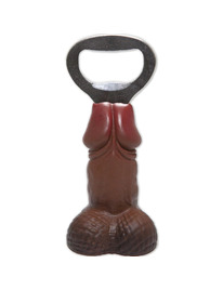 Abre-Caricas Diablo Pénis Pequeno Castanho