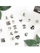 secret play - set of 10 temporary tattoos kinky collection