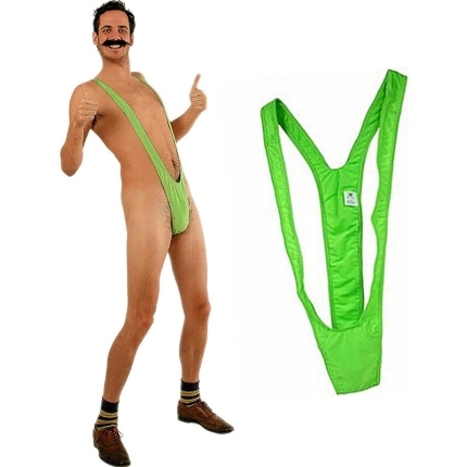 diablo picante - trikini hombre verde