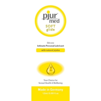 pjur - med soft glide lubricante silicona 1.5 ml