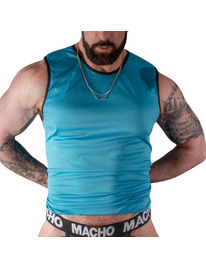 macho - camiseta azul s/m