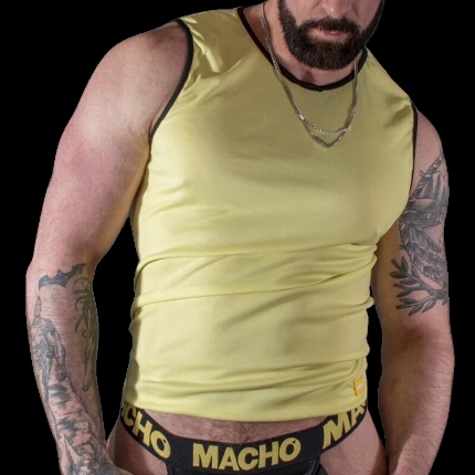 macho - yellow t-shirt s/m