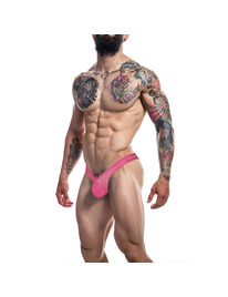 cut4men - tanga con realce fucsia xl
